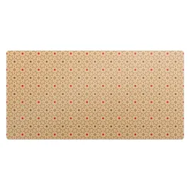 mata-dekoracyjna-ze-wzorem-na-biurko-retro-florystyczny-design-100x50-cm