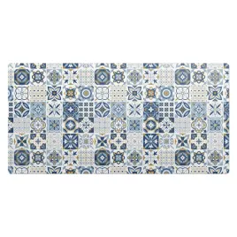 winylowa-mata-biurkowa-ze-stylowym-nadrukiem-retro-wzor-kafelkowy-100x50-cm