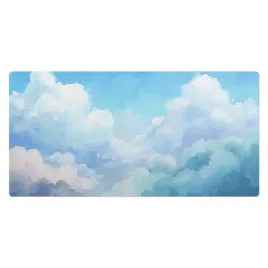 mata-gamingowa-z-nadrukiem-na-biurko-obloki-w-artystycznym-stylu-90x45-cm
