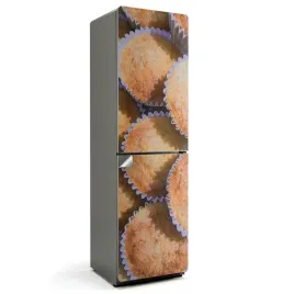 naklejka-samoprzylepna-na-lodowke-do-kuchni-pyszne-muffinki-w-papierkach