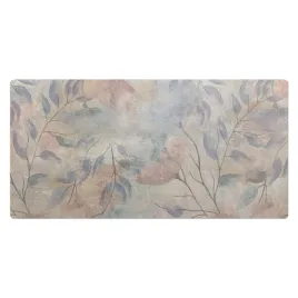 mata-ochronna-podkladka-na-biurko-stol-blat-kwiatowy-wzor-z-liscmi-90x45-cm
