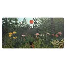 mata-gamingowa-z-grafika-na-biurko-zachodnia-dzungla-w-kolorach-90x45-cm