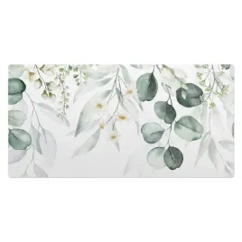 mata-ochronna-na-blat-z-modnym-nadrukiem-lisciasty-wzor-kwiatowy-90x45-cm