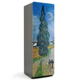 folia-dekoracyjna-samoprzylepna-na-lodowke-bez-pecherzy-pejzaz-van-gogh