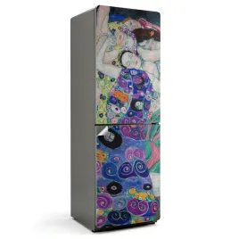 naklejka-na-lodowke-do-domu-samoprzylepna-obraz-dziewica-gustav-klimt