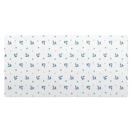 podkladka-na-biurko-dla-graczy-motyw-lisci-z-delikatnymi-kropkami-90x45-cm