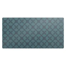 mata-na-biurko-z-nadrukiem-kwiatowy-motyw-w-geometrycznej-formie-100x50-cm