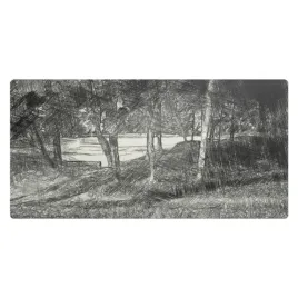 mata-dekoracyjna-pod-laptopa-na-biurko-zielony-krajobraz-w-szkicu-90x45-cm