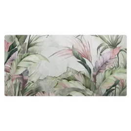 dekoracyjna-mata-na-biurko-dla-graczy-zielone-liscie-tropikalne-90x45-cm