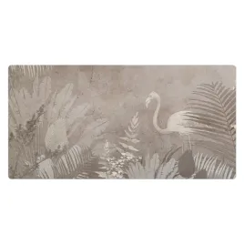 mata-gamingowa-z-grafika-na-biurko-flamingi-w-tropikalnej-zieleni-90x45-cm