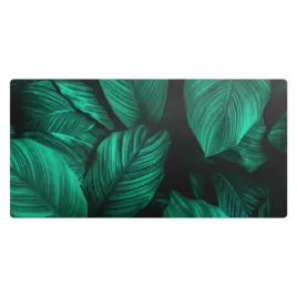 winylowa-mata-antyposlizgowa-na-biurko-gamingowe-tropikalne-liscie-90x45-cm