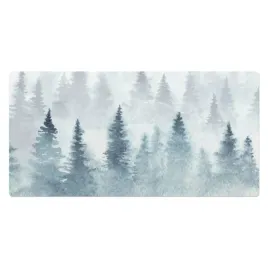 podkladka-ochronna-na-biurko-ze-wzorem-mgielkowy-las-w-akwareli-90x45-cm