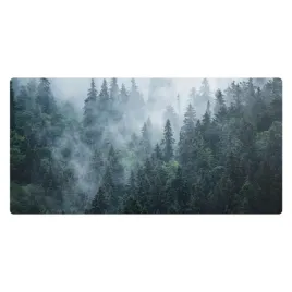 mata-dekoracyjna-na-stol-z-nadrukiem-premium-zamglony-iglasty-gaj-90x45-cm