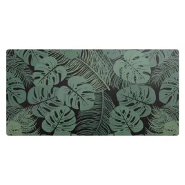 elegancka-mata-dekoracyjna-na-biurko-tropikalne-liscie-w-zieleni-90x45-cm