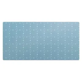gamingowa-mata-ochronna-pod-klawiature-i-myszke-retro-geometryka-90x45-cm