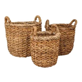 komplet-trzech-koszy-boho-z-lisci-bananowca-z-uchwytami