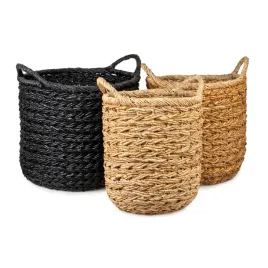 komplet-3-okraglych-koszy-boho-z-lisci-bananowca