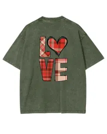 koszulka-oversize-nadruk-dwustronny-milosc-serce-khaki-s