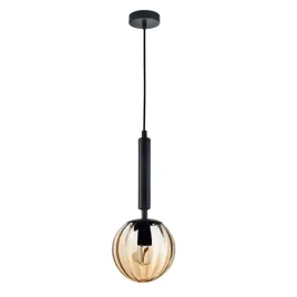 lampa-wiszaca-italux-ravena-1-punktowa-bursztynowa