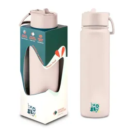 brosky-basic-stalowa-butelka-na-wode-w-kolorze-rozowym-680ml