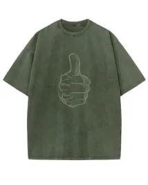 koszulka-oversize-kciuk-w-gore-lapka-efekt-sprania-khaki-xl