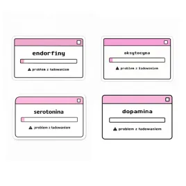 naklejki-serotonina-dopamina-endorfiny-oksytocyna-zestaw-4szt
