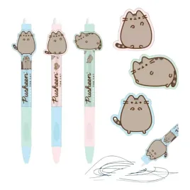 pusheen-the-cat-dlugopis-wymazywalny-st-majewski-kot-niebieski-scieralny
