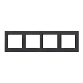 simon-10-ramka-4-krotna-uniwersalna-poziom-i-pion-czarny-mat-cr4-49-simon