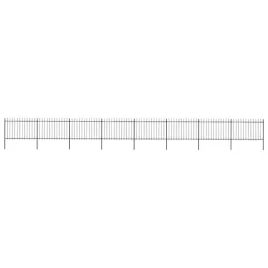 vidaxl-ogrodzenie-z-pretow-z-grotami-stalowe-136-x-12-m-czarne