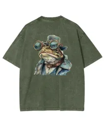 meska-koszulka-oversize-efekt-sprania-zaba-dzentelmen-okulary-khaki-s