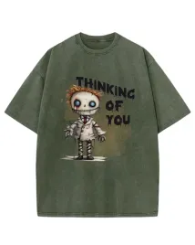 meska-koszulka-oversize-efekt-sprania-horror-straszna-lalka-khaki-xl