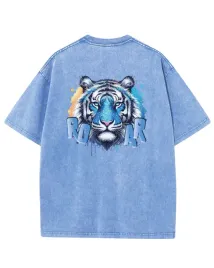meska-koszulka-oversize-efekt-sprania-niebieski-tygrys-roar-blekitna-l