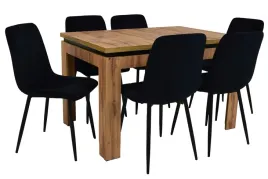 stol-rozkladany-do-salonu-80x120-160-wotan-i-6-krzesel-ik-13-czarny-welur