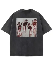 meska-koszulka-oversize-efekt-sprania-z-napisem-pomocy-horror-czarna-m