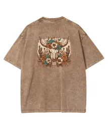 meska-koszulka-oversize-efekt-sprania-western-czaszka-byka-brazowa-m