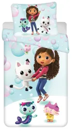 posciel-dziecieca-140x200-gabby-s-dollhouse-koci-domek-gabi