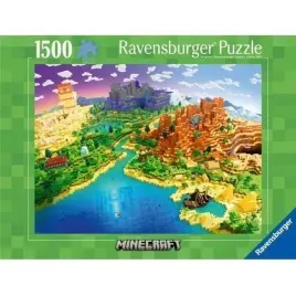 puzzle-1500-world-of-minecraft-ravensburger