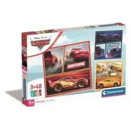 puzzle-3x48-super-kolor-cars-clementoni