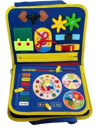 sensoryczna-tablica-manipulacyjna-zegar-puzzle-walizka-miekka-montessori