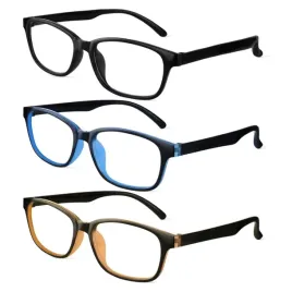 3-x-okulary-do-komputera-blue-blocker-zerowki-unisex-stan-idealny-czarne-qv