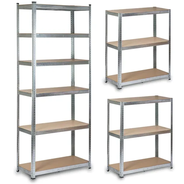REGAŁ MAGAZYNOWY 222x90x40 METALOWY 6 półek 900kg HUMBERG