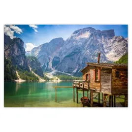 baner-120x80-drewniany-domek-w-gorach