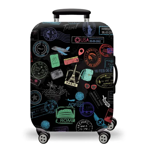 Pokrowiec Ochronny na Dużą Walizkę Podróżną XL Etui Bagaż 78 x 55 x 35 cm