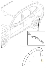 volvo-xc60-ii-listwa-tylny-lewy-blotnik-nadkole-40003478