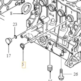 volvo-zaslepka-brok-bloku-silnika-sr-14mm-2-0d-oe-8653727