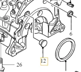 volvo-zaslepka-brok-bloku-silnika-2-0d-oe-30725194