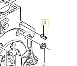 volvo-kolek-pin-centrujacy-blok-silnika-2-0d-oe-30680649
