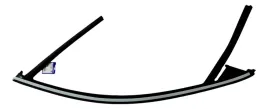 volvo-s60-iii-przednia-lewa-listwa-drzwi-black-oe