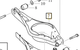 volvo-c40-xc40-wahacz-tylny-dolny-lewy-poprzeczny-32315278