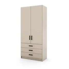 mlodziezowa-szafa-sigma-k2-3sz-90-cm-z-szufladami-biala